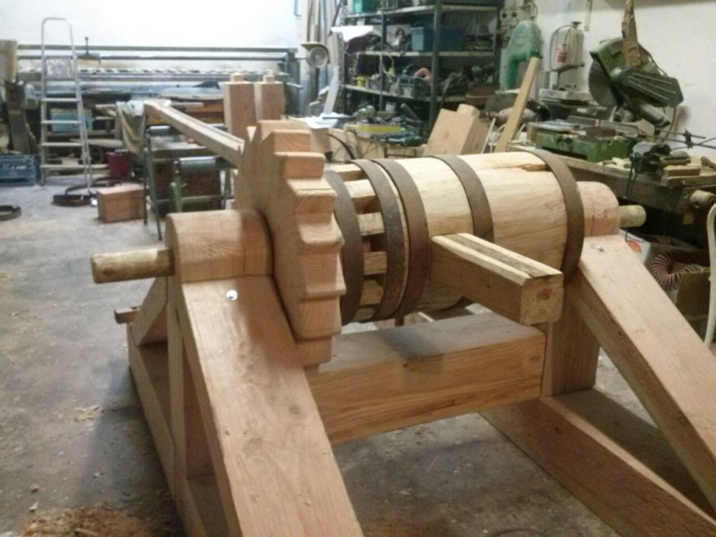 Catapulta realizzazione